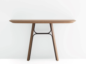 BRIDGE - Demilune wooden console table _ Morica Design